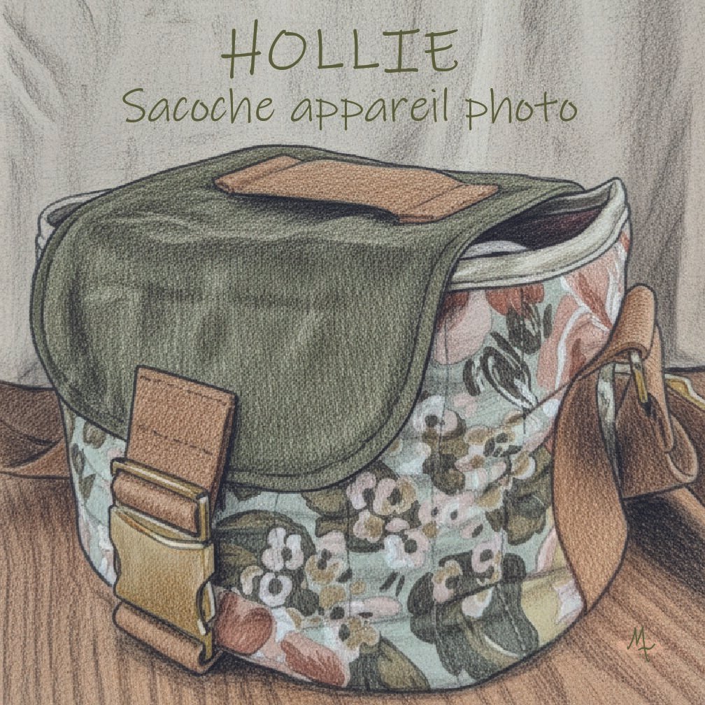 Sacoche Appareil Photo Hollie - Patron PDF