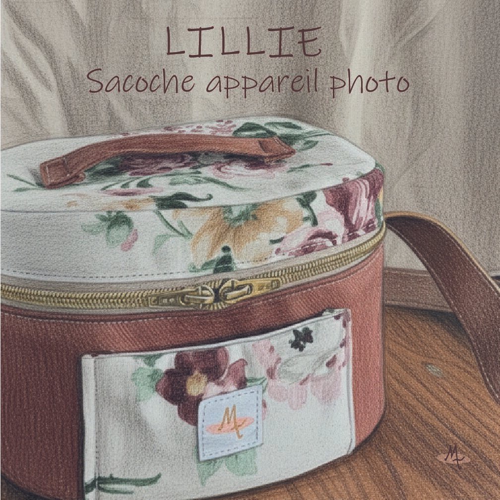 Sacoche Appareil Photo Lillie - Patron PDF