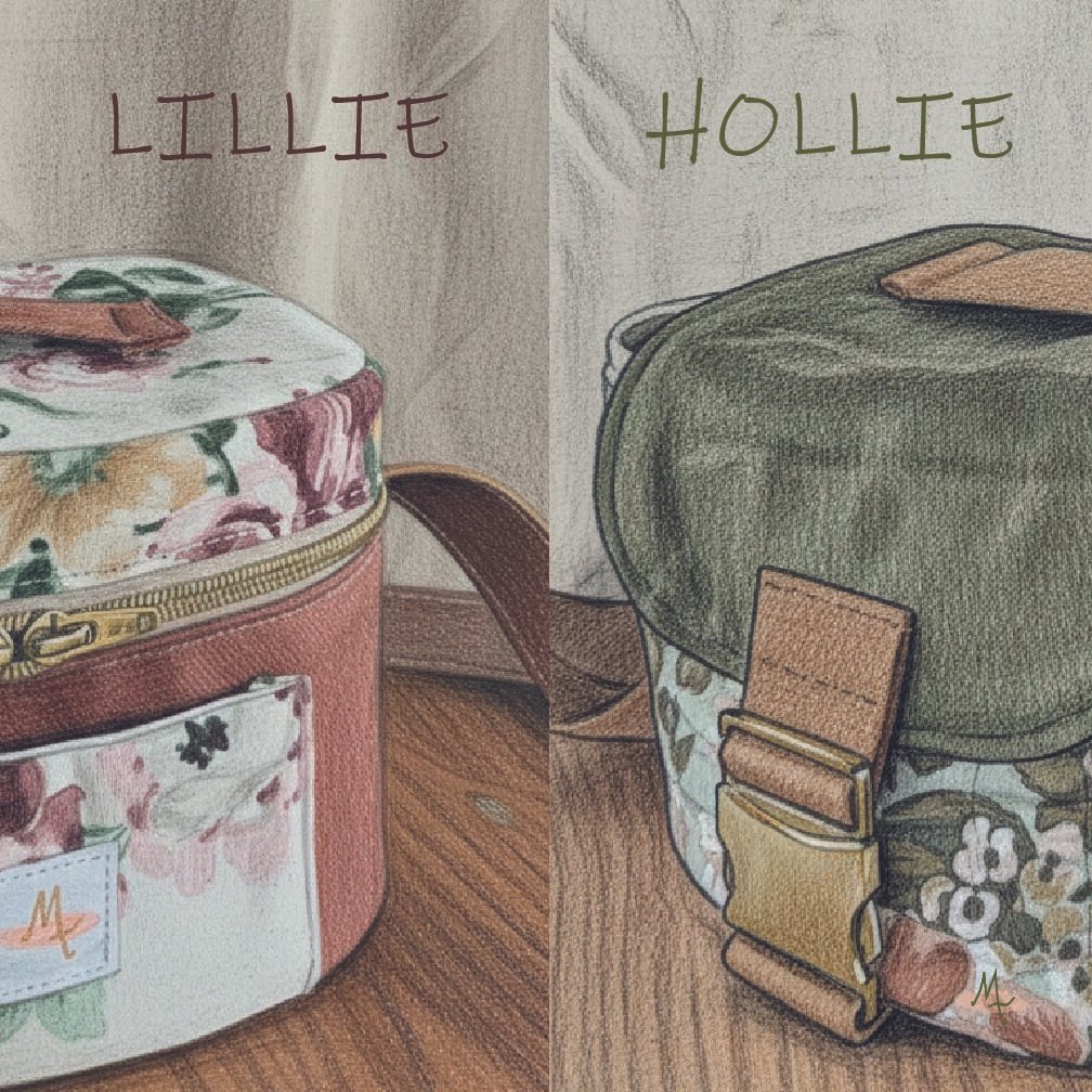 PACK Sacoches Appareil Photo Hollie & Lillie - Patron PDF